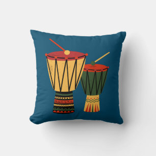 Afrikanischer Tam-Tam Kissen