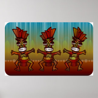 Afrikanischer Tanz Poster