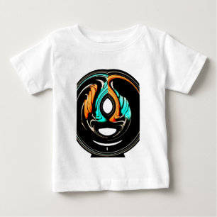 Afrikanischer traditioneller Muster-Kunst-Druck Baby T-shirt