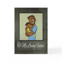 Afrikanischer Vater und Tochter