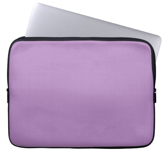 Afrikanischer violett (Vollfarbe) Laptopschutzhülle (Vorderseite)