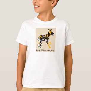 Afrikanischer Wilder Hund - Gemalter Hund - Anaiml T-Shirt