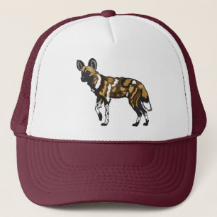 afrikanischer wilder Hund Truckerkappe