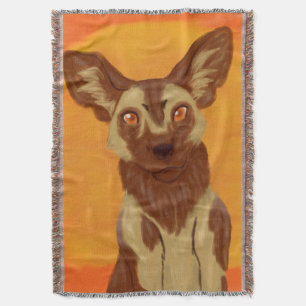 Afrikanischer Wildhund Decke