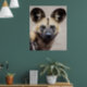 Afrikanischer Wildhund (Gemalter Hund) Poster (Living Room 1)