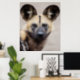 Afrikanischer Wildhund (Gemalter Hund) Poster (Home Office)