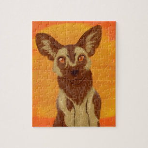 Afrikanischer Wildhund Puzzle