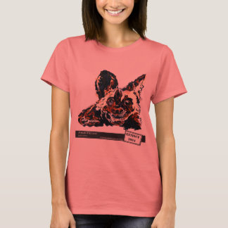 Afrikanischer Wildhund von Natasha Bowdoin T-Shirt