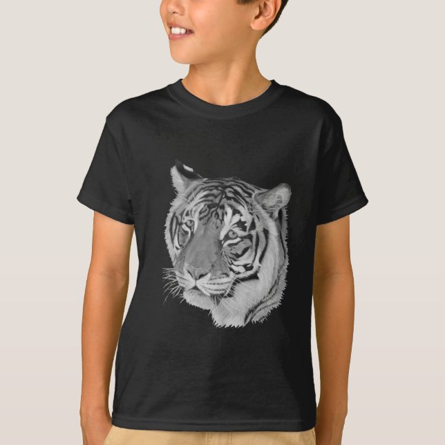 Afrikanischer Wildtiertiger T-Shirt (Vorderseite)