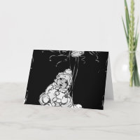 Afrikanisches amerikanisches Baby mit Glocken und