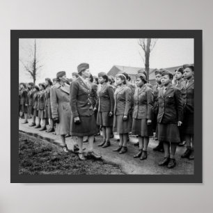 Afrikanisches amerikanisches Büro Inspektoren Poster