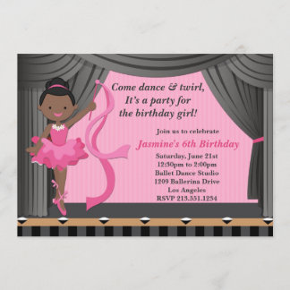 Afrikanisches amerikanisches einladung