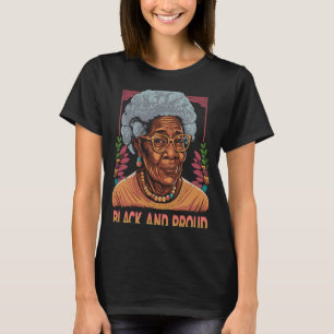 Afrikanisches amerikanisches Erbe Oma Schwarze Ges T-Shirt