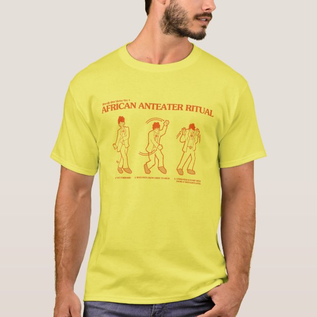 Afrikanisches Anteater-Ritual T-Shirt (Vorderseite)