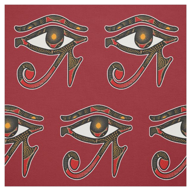 Afrikanisches Auge des Horus Stoff (Muster)
