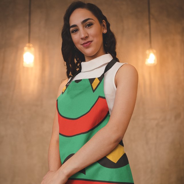 Afrikanisches Beängstigendes Stammesgebiet Schürze (Von Creator hochgeladen)