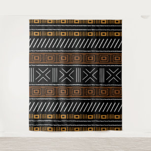 afrikanisches Bogolan-Tapestry Wandteppich