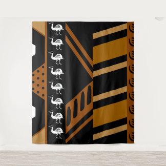 afrikanisches Bogolan-Tapestry Wandteppich