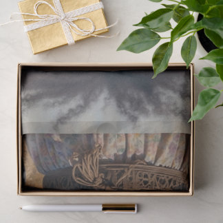 Afrikanisches Boho-Frauen-Decoupage-Seidenpapier Seidenpapier