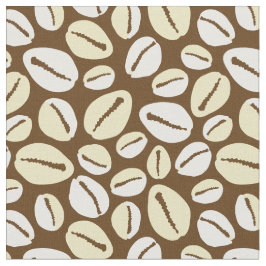 Afrikanisches Cowrie-Muscheln-Muster Stoff