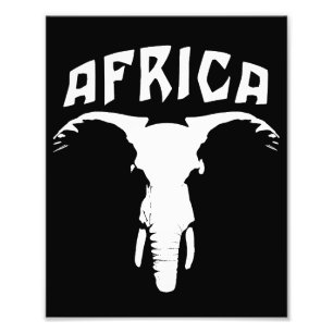 Afrikanisches Elefantengefecht Afrika Fotodruck