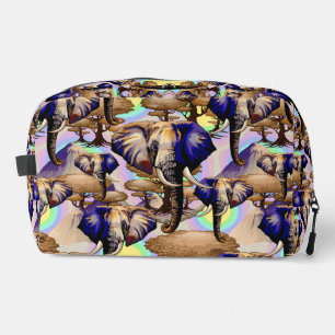 Afrikanisches Elephant Surreal Portrait Fanny Pack Waschbeutel