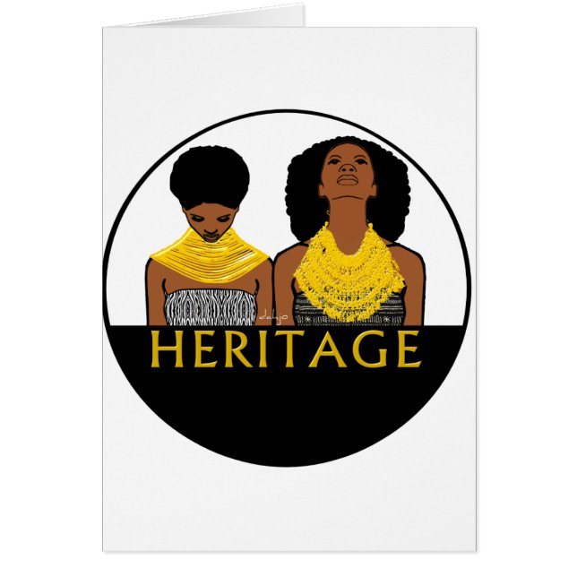 AFRIKANISCHES Erbe (Vorne)