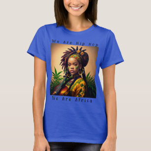 Afrikanisches Erbe im Hip Hop Style T-Shirt