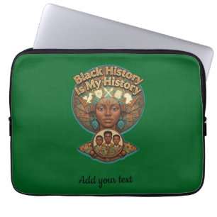 Afrikanisches Erbe Schwarze Geschichte ist meine G Laptopschutzhülle