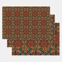 Afrikanisches, ethnisch Inspiriertes Muster Nr. 7