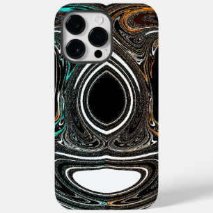 Afrikanisches ethnisches Doodle   Zebragefärbtes a Case-Mate iPhone 14 Pro Max Hülle