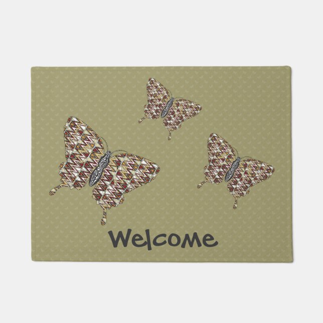 Afrikanisches Frack Doormat Fußmatte (Vorderseite)