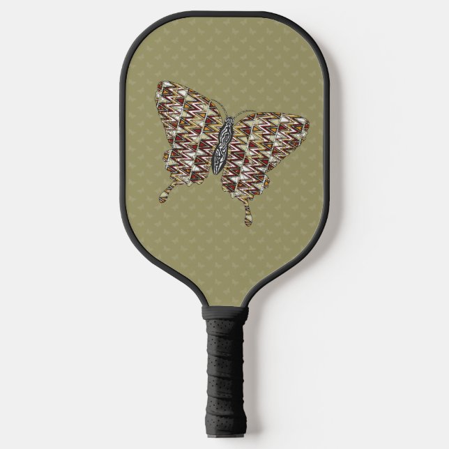 Afrikanisches Frack Pickleball Schläger (Vorderseite)