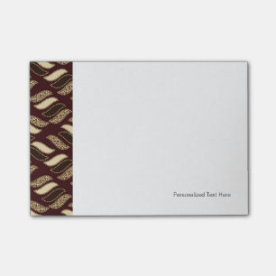 Afrikanisches Gepardhautmuster 2 Post-it Klebezettel