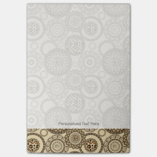 Afrikanisches Gepardhautmuster 3 Post-it Klebezettel