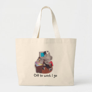 Afrikanisches Grau-Papageien-Tasche Jumbo Stoffbeutel