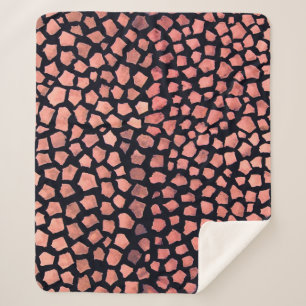 Afrikanisches Hautbild Sherpadecke