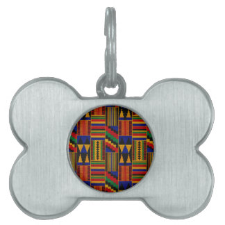 Afrikanisches Kente-Stofftuch-Muster Tiermarke