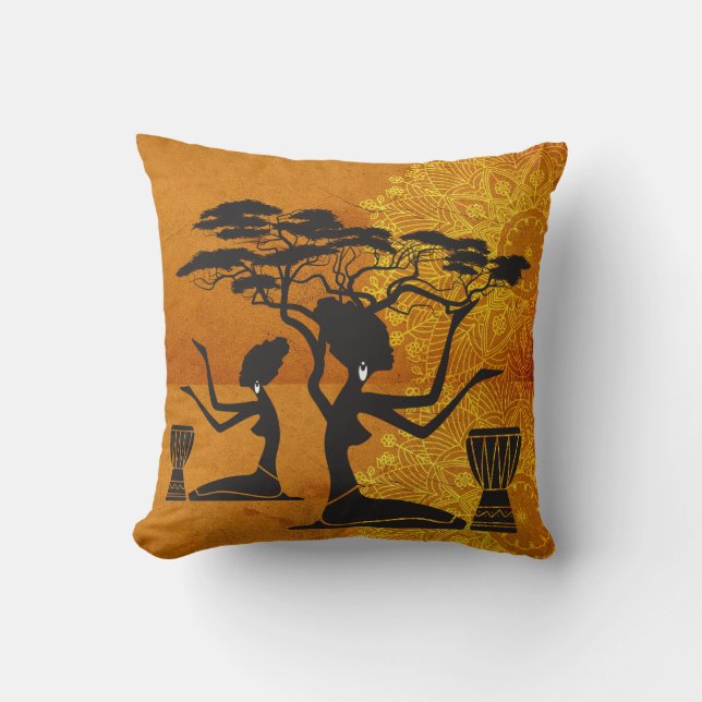 Afrikanisches Kissen (Vorderseite)