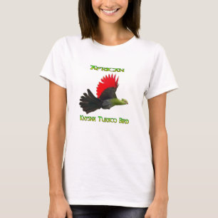 Afrikanisches Knysna-Turaco-Vogel-T-Shirt T-Shirt