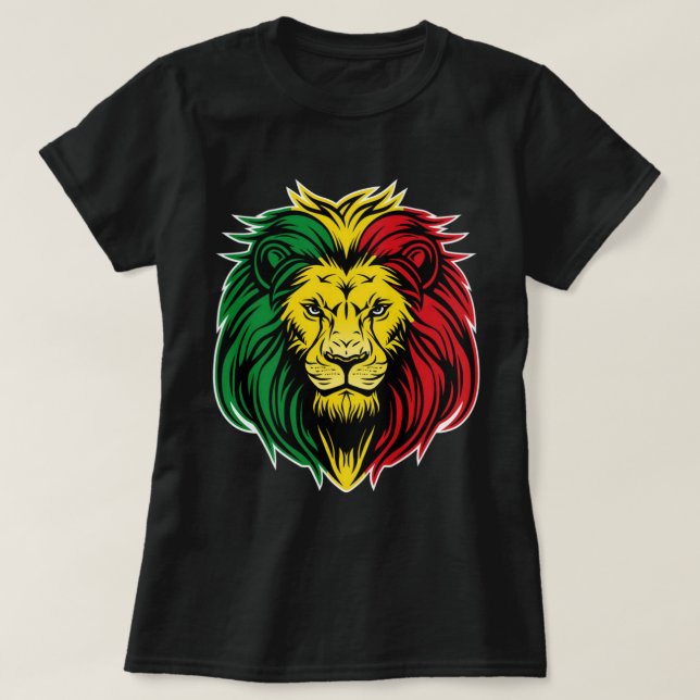 Afrikanisches Königinnen-T-Shirt T-Shirt (Design vorne)