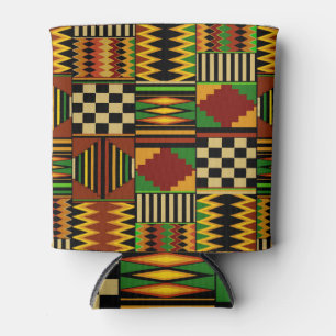 Afrikanisches königliches Kente-Stoffdesign Dosenkühler