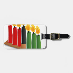afrikanisches Kwanzaa Gepäckanhänger