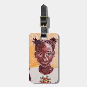 Afrikanisches Mädchen Gepäckanhänger