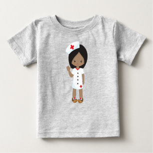 Afrikanisches Mädchen, Niedliches Mädchen, Kranken Baby T-shirt