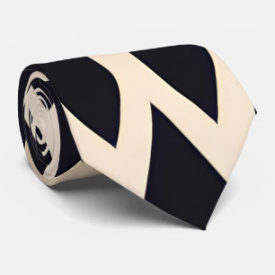 Afrikanisches Marocco Waves Geometric Gold-Muster Krawatte