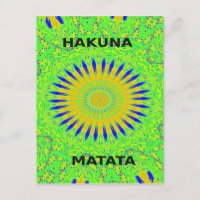 Afrikanisches Motiv-Design in der Printwerbung für