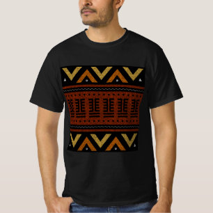 Afrikanisches Mud-Tuch-Design T-Shirt