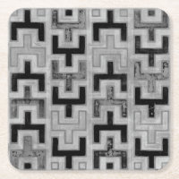 Afrikanisches Mudcloth Textil mit geometrischen Mu