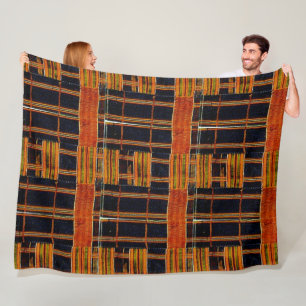 Afrikanisches Muster Fleecedecke